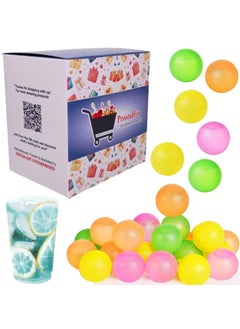 Prostuffin Silicone Mould Reusable Ice Cubes Keeps Drinks Cold Without Dilution Reusable Small Ice Ball Mold for Cold Drink Whiskey Bottle Cooling Ice Cube Home Multicolor Pack of 24 Pcs