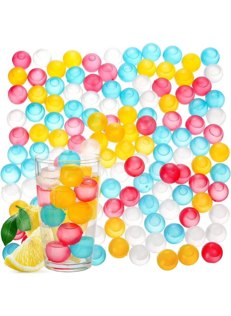Prostuff.in - Prostuffin Silicone Mould Reusable Ice Cubes Keeps Drinks Cold Without Dilution Reusable Small Ice Ball Mold for Cold Drink Whiskey Bottle Cooling Ice Cube Home Multicolor Pack of 24 Pcs - Image 1