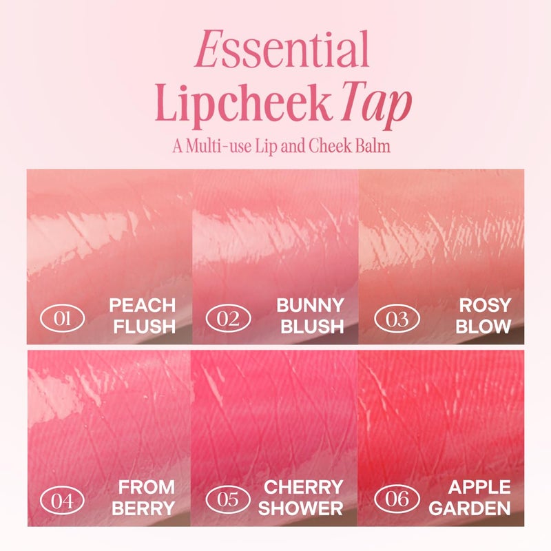 CLIO PROFESSIONAL CLIO Essential Lip & Cheek Tap, Pocket Blush, Easy to Use, Glides on Effortlessly, Non-Greasy, Travel-Sized Creamy & Blendable Color For Lips & Cheeks (03 ROSY BLOW, One Size) - Image 4