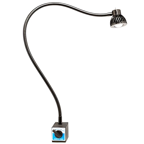 BiNFU High Intensity Cob Led Spot Light 500 Lumens w/Flexible Adjustable Magnetic/Clamp Base (Magnetic Base) - Image 1