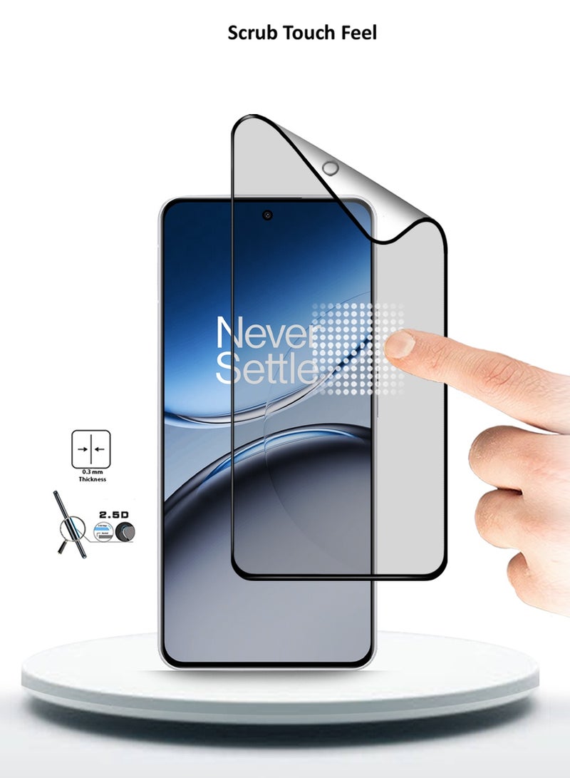 Wtech OnePlus Nord 4 5G 2024 Nano Ceramic Full Glue Full Cover Matte Flexible Screen Protector (MSCNMN) - Clear/Black - Image 4