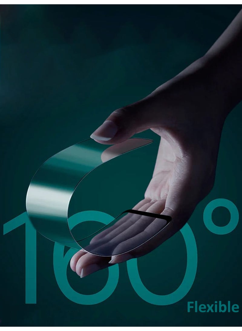 Wtech OnePlus Nord 4 5G 2024 Nano Ceramic Full Glue Full Cover Matte Flexible Screen Protector (MSCNMN) - Clear/Black - Image 5