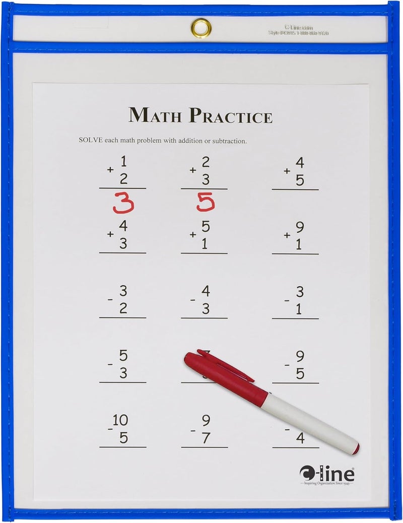 C-Line Deposit Ticket Holders, Neon (CLI43915), Insert size 9" x 12" (Box of 15) - Image 2