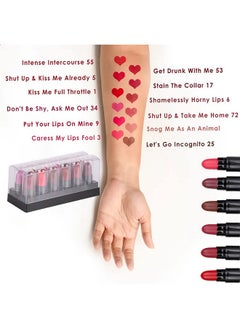 PINNER PINNER Mini Pocket Lipstick Set Of 12 Multicolor Lipstick (17.5G)  - Image 3