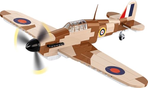 COBI Historical Collection WWII Hawker Hurricane Mk I Plane Building Set 138 Pieces - Image 1