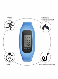 Y&D Fitness Tracker Watch ,Simply Operation Walking Running Pedometer with Calorie Burning and Steps Counting Easy use Step  - Image 4