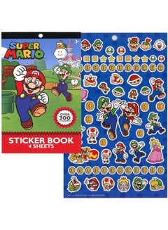 Super Mario Brothers UPD Super Mario 4 Sheet Sticker Pad, 300 Plus Stickers (1 Set)  - Image 3