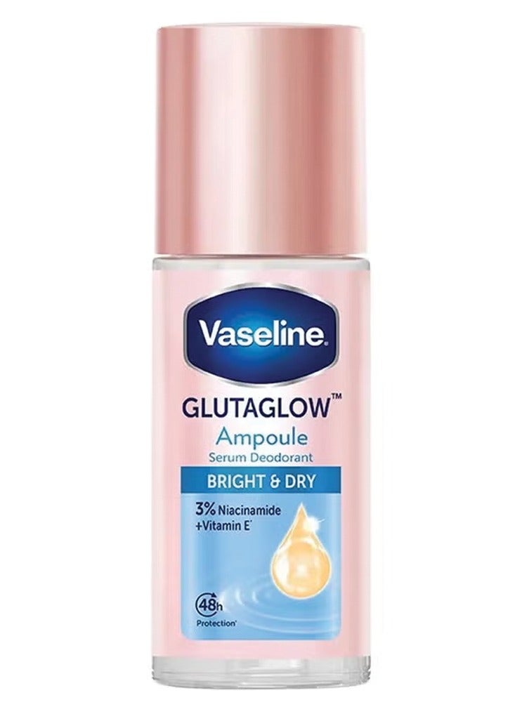 Vaseline Glutaglow Bright & Dry Ampoule Serum Deodorant - 45ml - Image 2