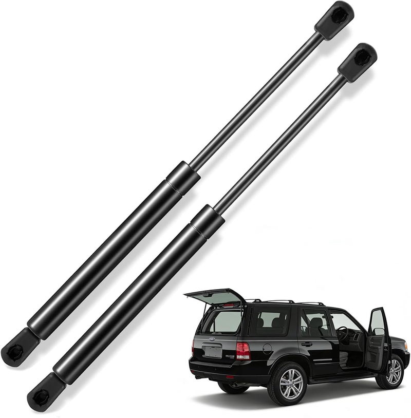 Blshwez Rear Window Struts, Heavy-Duty Rear Glass Shocks Lift Supports for 2000-2005 Ford Excursion, Replaces OEM# 6421 PM2019EX, 2PCS - Image 1