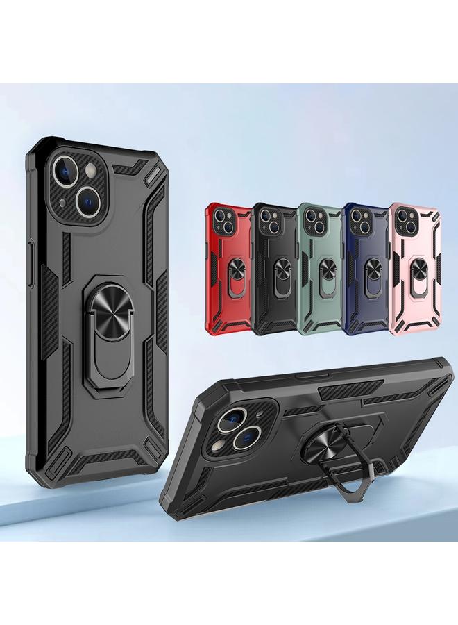 اس-توب جراب هاتف iPhone 15 Warship Armor 2 في 1 مقاوم للصدمات - Image 2