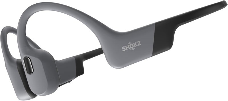 SHOKZ OpenSwim Pro Bone Conduction Sports Headphones, IP68 Waterproof Open-Ear Wireless Earphones with Bluetooth 5.4, 32GB of MP3 Storage, Noise Cancelling Mics, 9h Playtime for Running, Swimming-Grey - Image 1