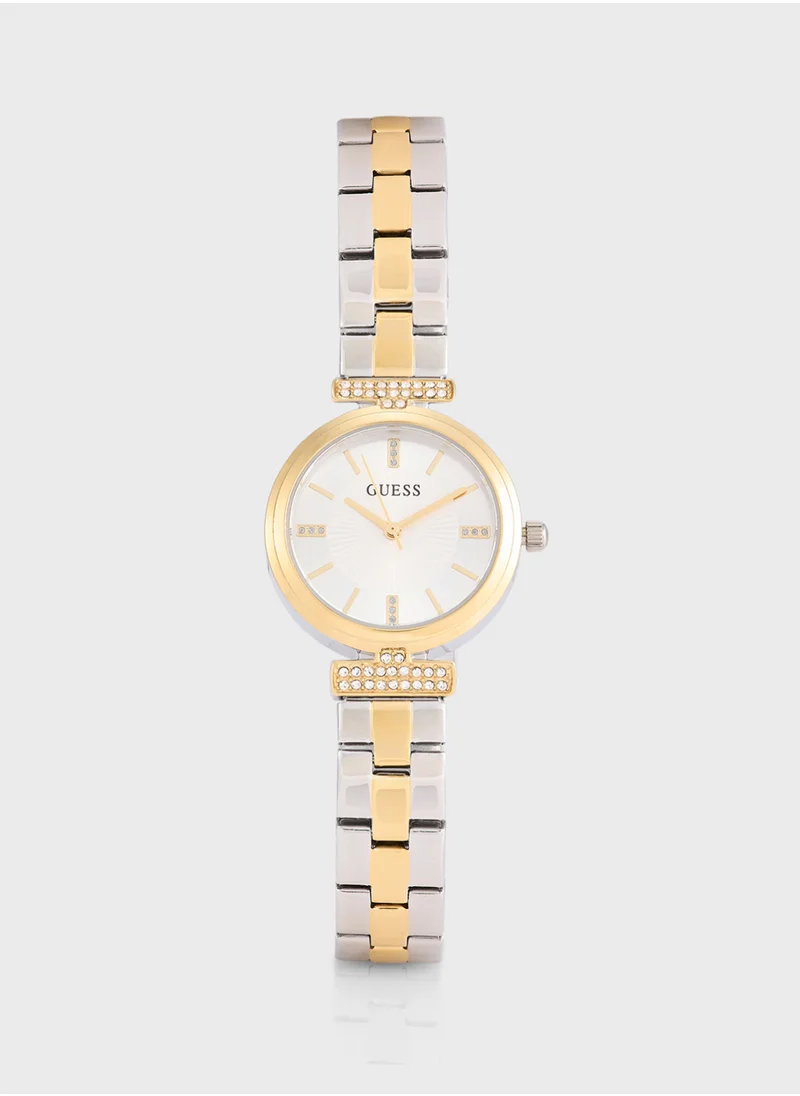 GUESS Array Steel Strap Analog Watch