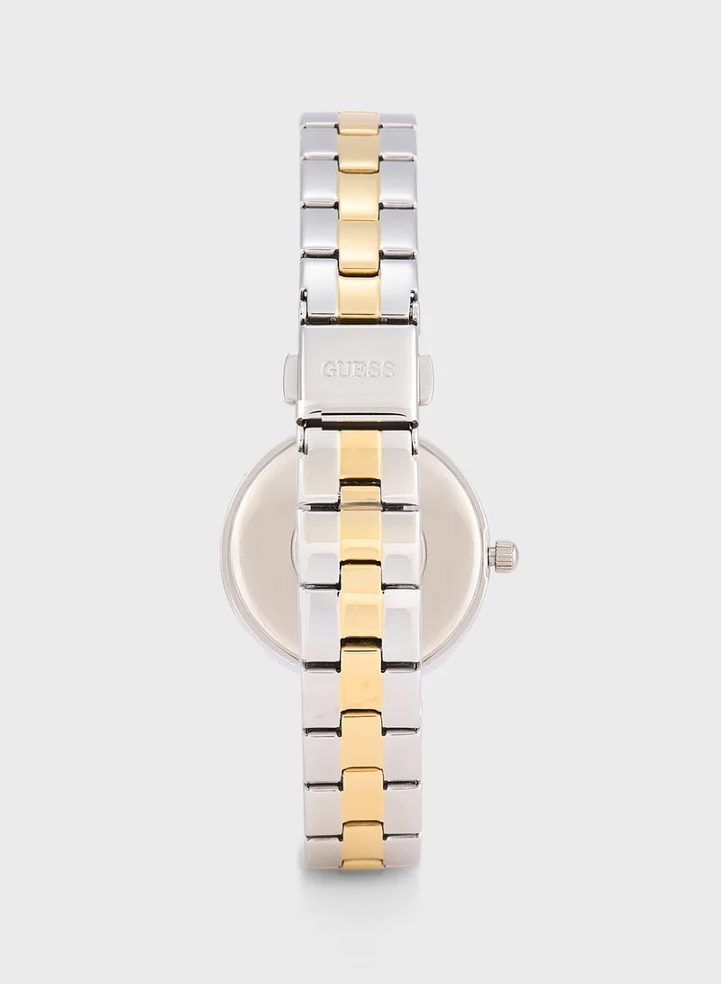 GUESS Array Steel Strap Analog Watch