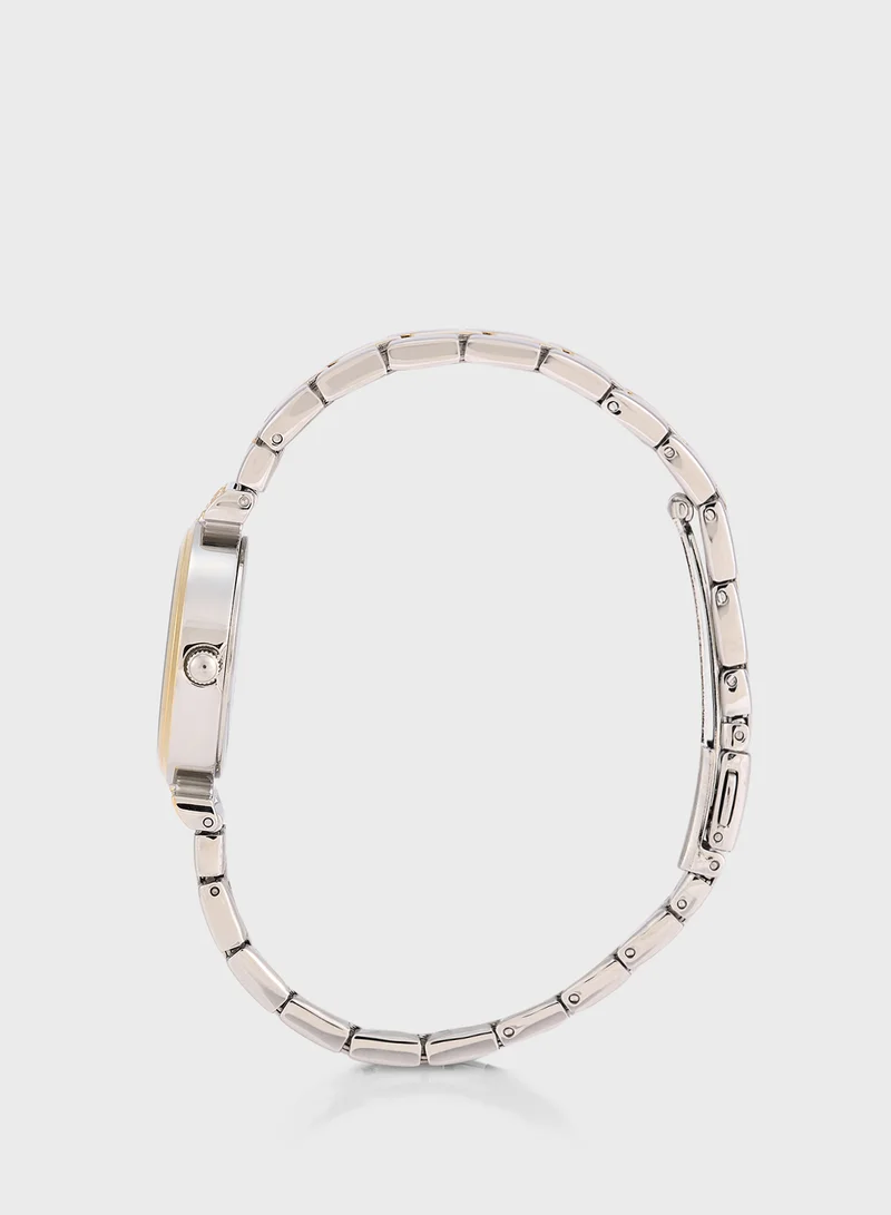 GUESS Array Steel Strap Analog Watch
