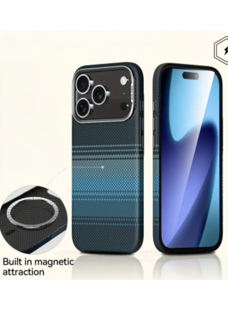 I phone 17pro max Magnetic Carbon fiber Case - Image 2