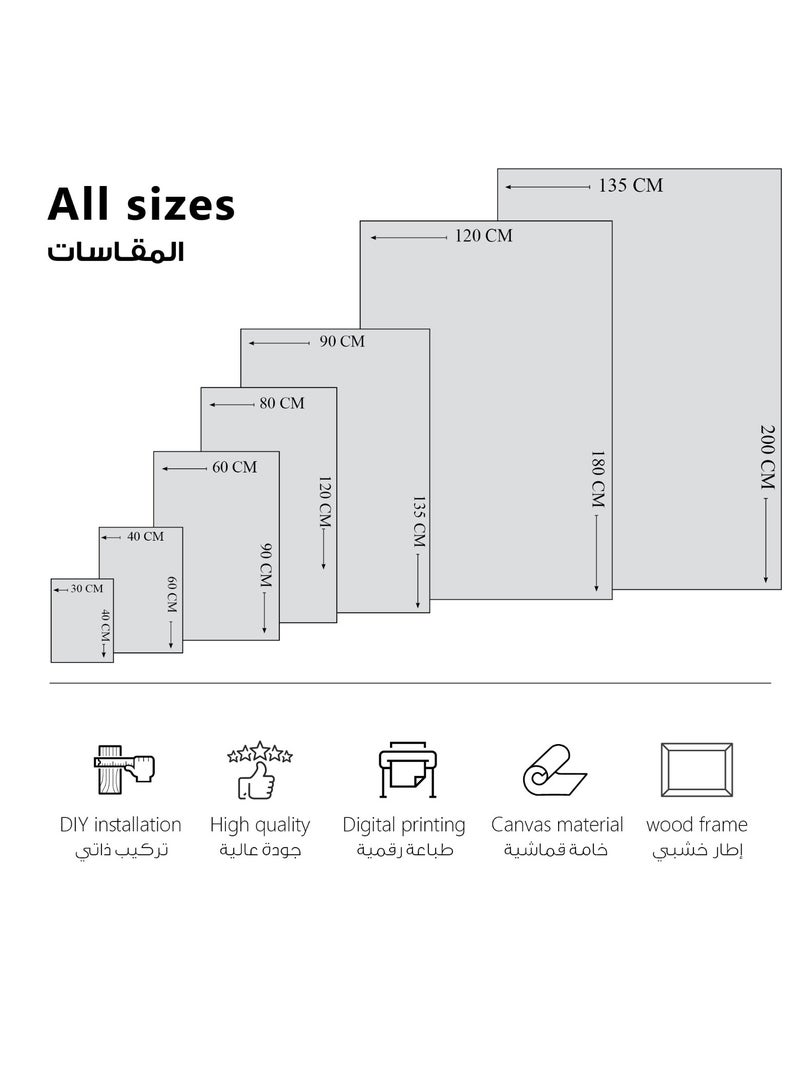 MODCLASS Wall Art Printed Canvas Frame Levi Attack on Titan - Image 4