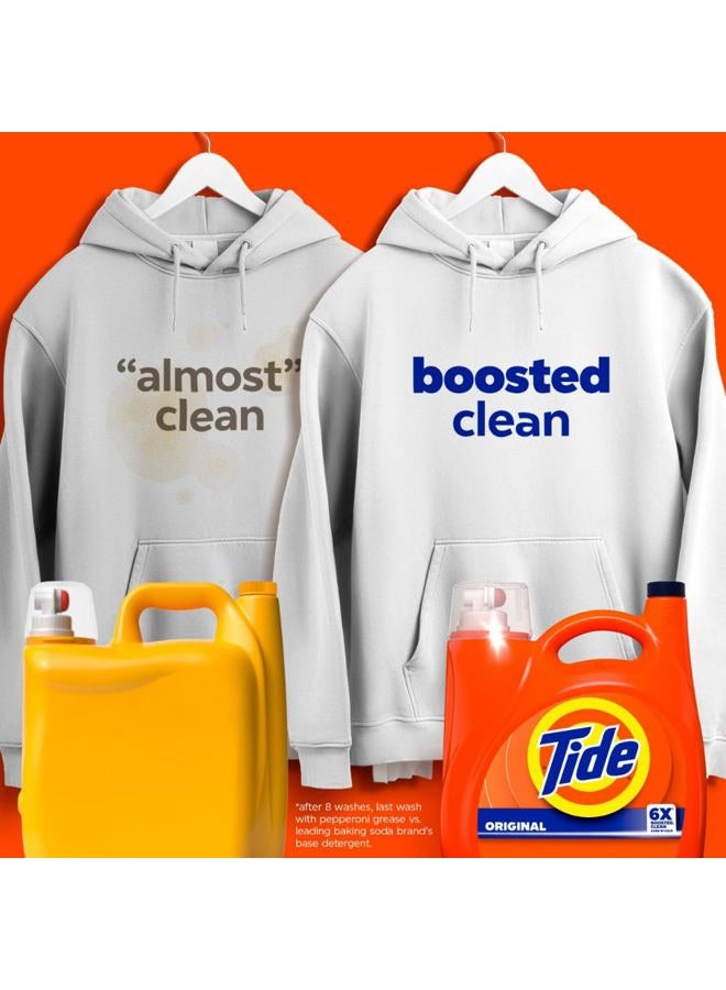 Tide Liquid Laundry Detergent, Original, 100 Loads, 146 fl oz, HE Compatible - Image 2