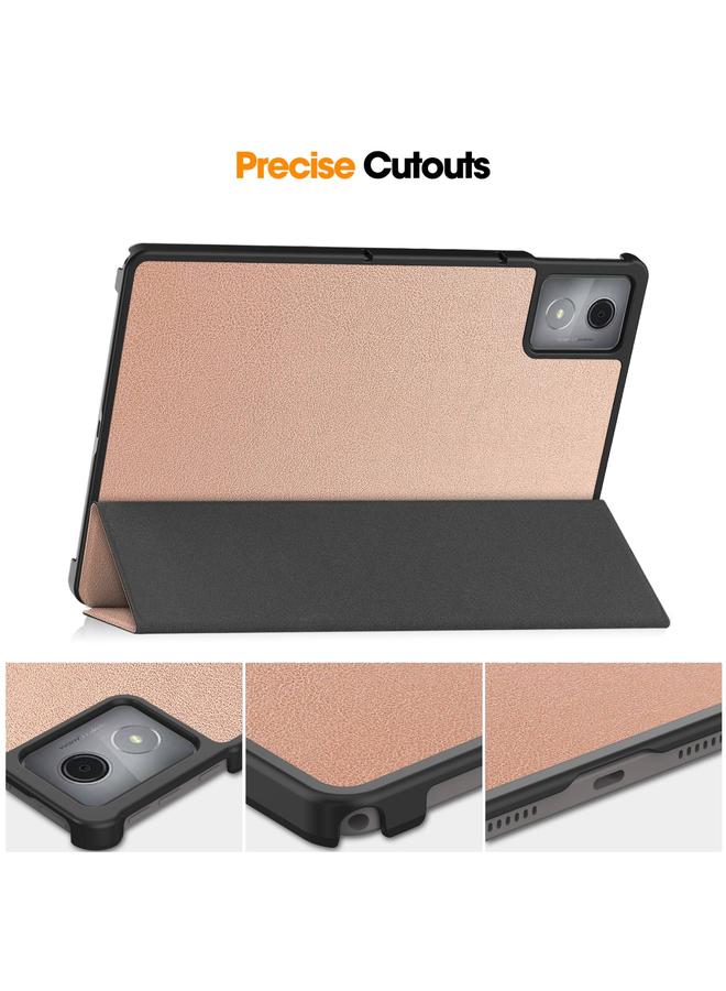 اس-توب جراب لجهاز Lenovo Tab K11 Plus، جراب جلدي ذكي بثلاث طيات، بتصميم كلاسيكي - Image 4