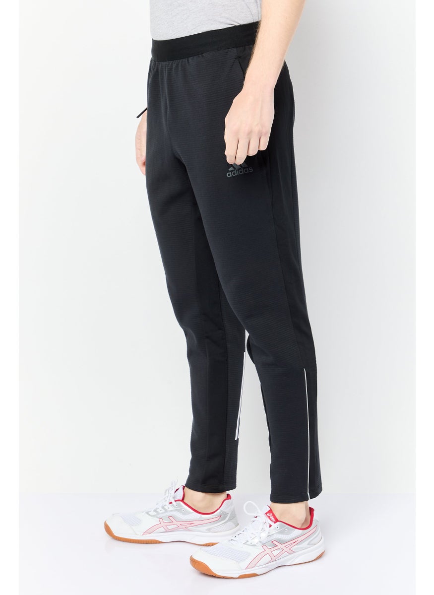 Adidas Men Sportswear Fit Training Sweatpants, Black  - Image 3