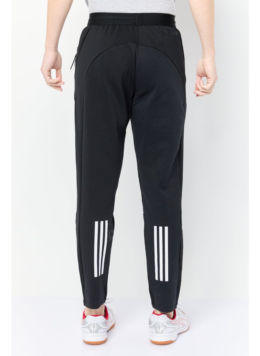 Adidas Men Sportswear Fit Training Sweatpants, Black  - Image 4