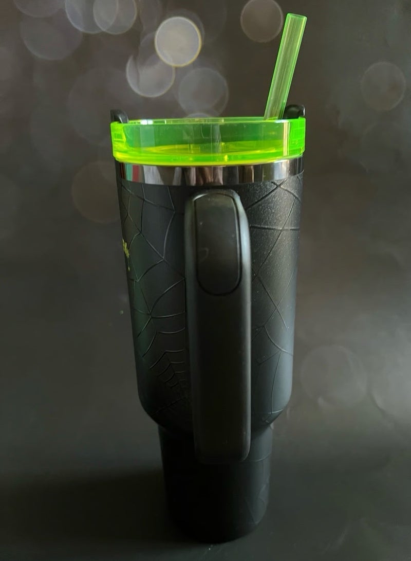 Stanley 40oz Halloween Web Glow H2.0 Tumbler Quencher Limited Edition New - Image 5