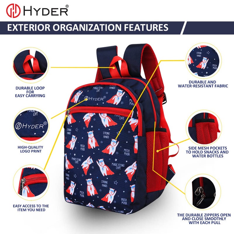 HYDER Kids 20L Seamless Printed Cartoon Best Stylish Waterproof Lightweight Casual/Picnic/Tuition/School Bag/Backpack for Children Boys And Girls - Image 3