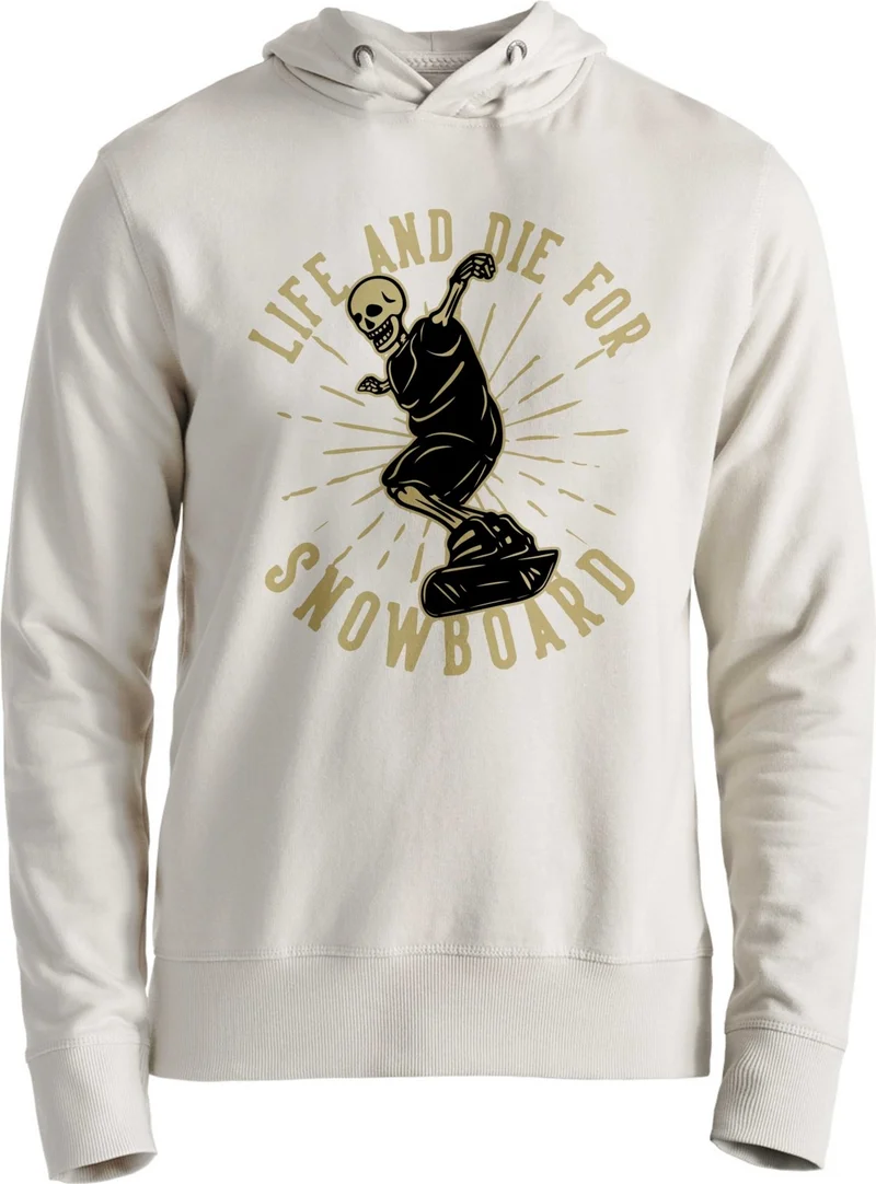 الفا تيشيرت Life And Die Ecru Sweatshirt