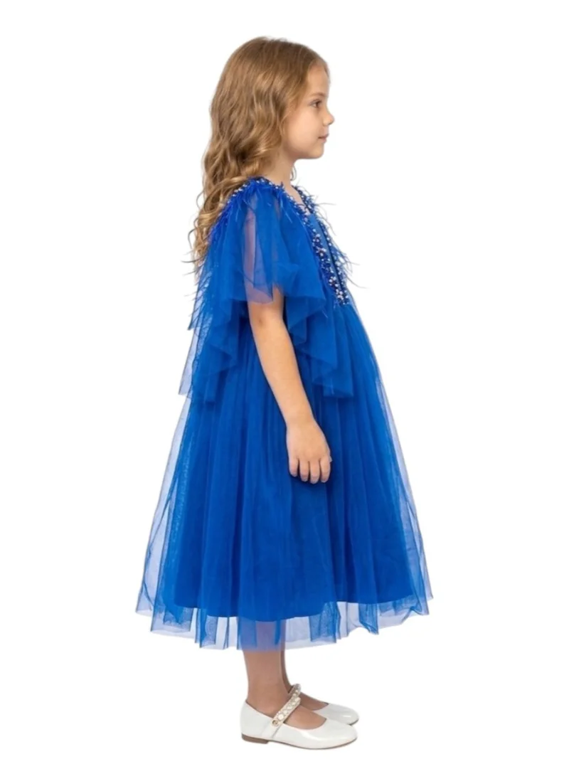 دىدانيالا فستان دانييلا يعسوب بترتر أزرق ملكي