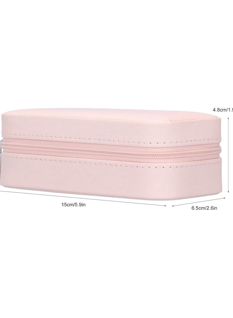 GGOOT Necklace Ring Storage Organizer, Travel Jewelry Box Small Jewelry Holder for Rings Earrings Necklace Bracelets - Image 4