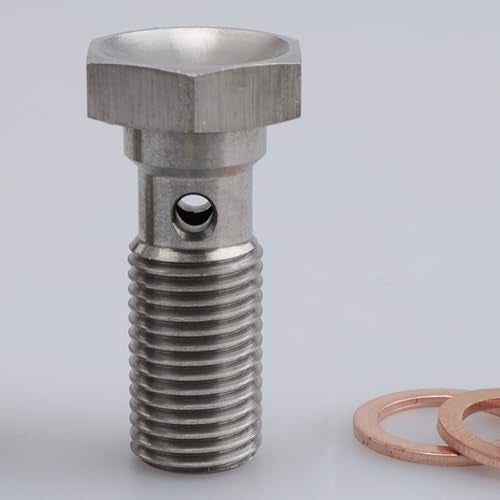 AC PERFORMANCE 38 x 24 Banjo Bolt 3 AN 25mm UHL Stainless Steel - Image 1