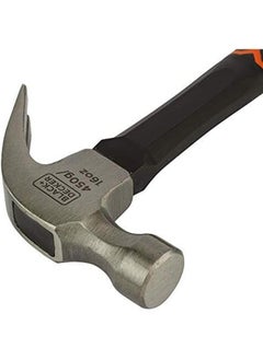 BLACK+DECKER Fiber Glass Hammer Handle Claw 16Oz 450G  - Image 3
