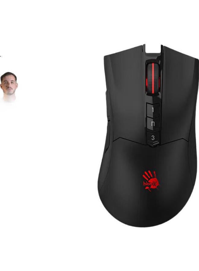 A4TECH A4tech R90plus Wireless Gaming Mouse For Laptops And Desktop C Puters, Pubg Cf Lol Blood Ghost E-sports Mechanical Mouse With Type-c Interface And Rechargeable Battery - Image 3