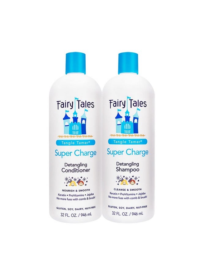 Fairy Tales Fairy Tales Tangle Tamer Kids Shampoo & Conditioner 32oz Kits  - Image 1