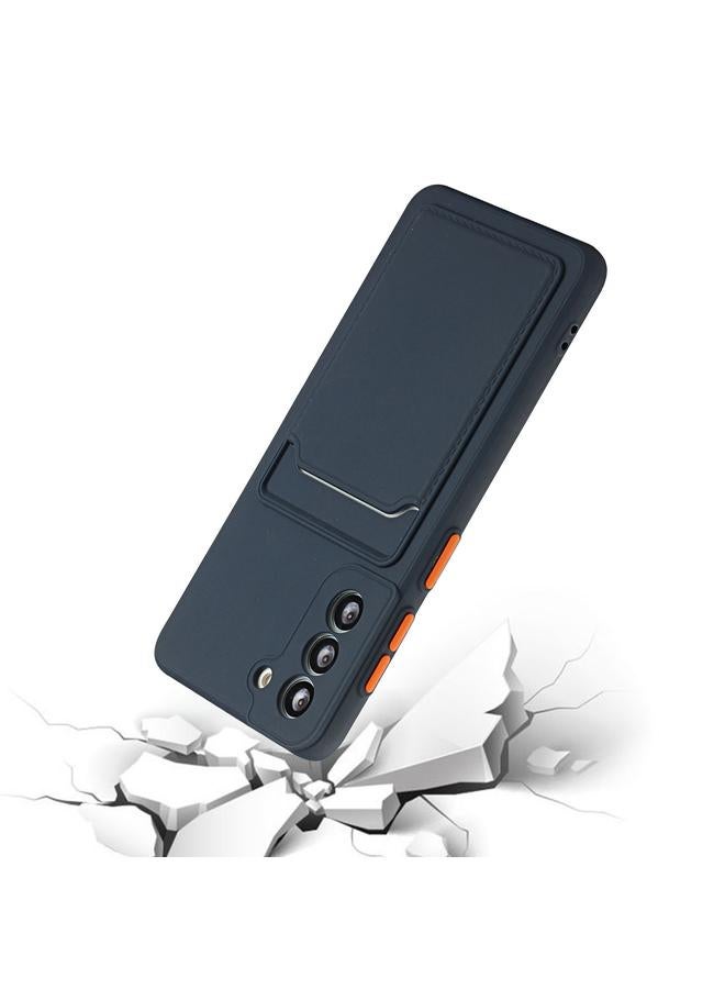 S-TOP Case For Samsung Galaxy S22 5G Card Slot Design Shockproof TPU Phone Case - Image 4