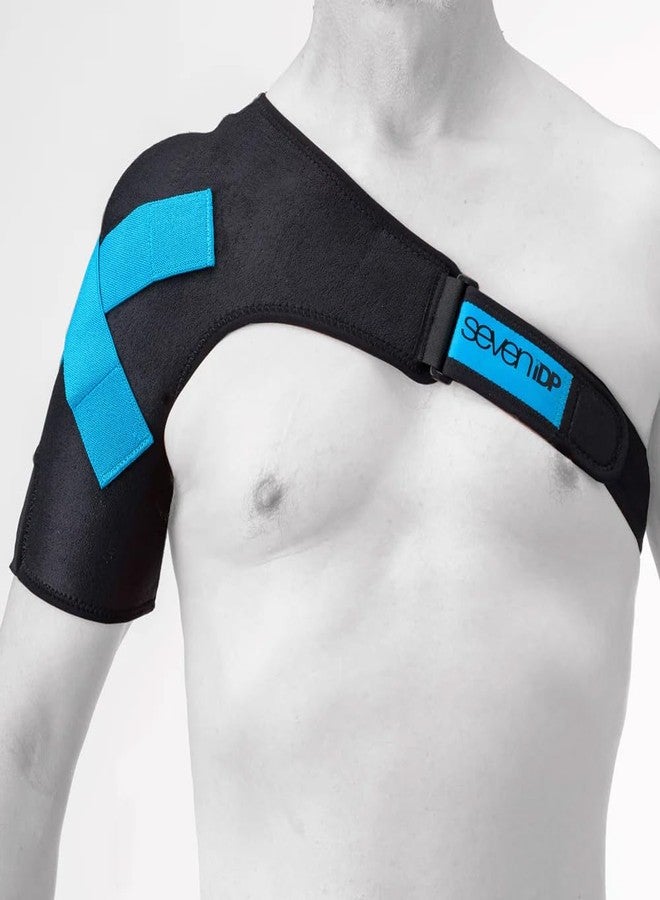 Seven 7iDP Control Shoulder Support - Adjustable Compression Brace for Shoulder Stability and Injury Recovery, Lightweight and Breathable Design for Sports and Everyday Use (X-Large, Left Shoulder) - Image 2