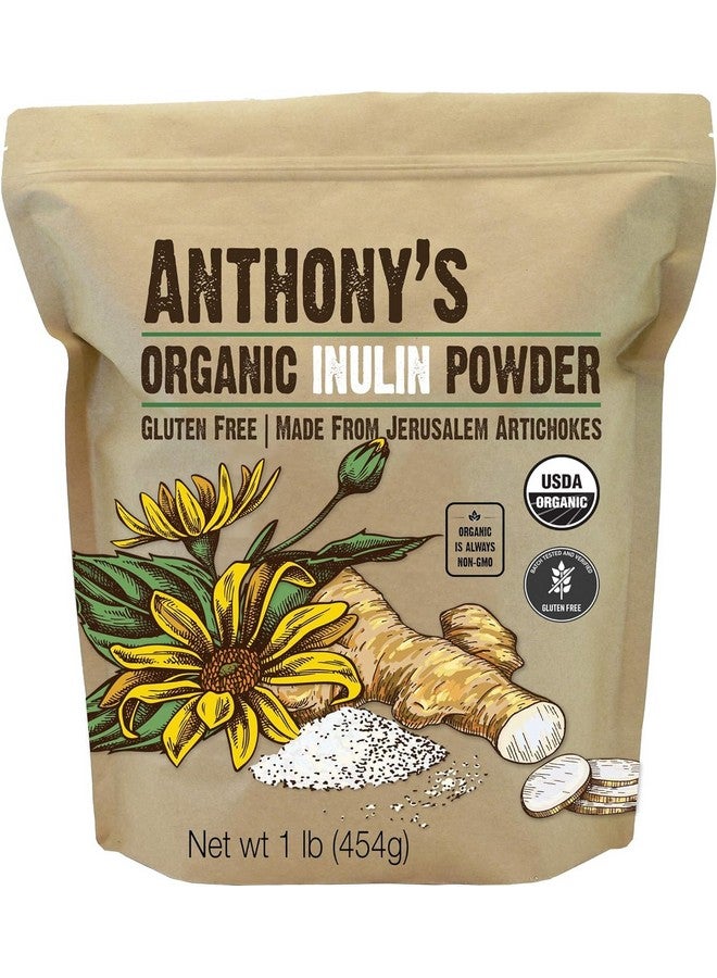 Anthony's Organic Inulin Powder (1 Pound) - Image 1