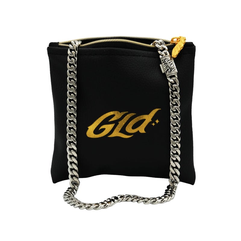 GLD Cuban Link Chain for Men and Women - 8MM, 18", 14K White Gold-Plated Miami Cuban Chain with Premium Travel Pouch - Snatch-Proof, Sweat-Proof, Fade-Resistant - Lifetime Quality, Designed in Miami - Image 1
