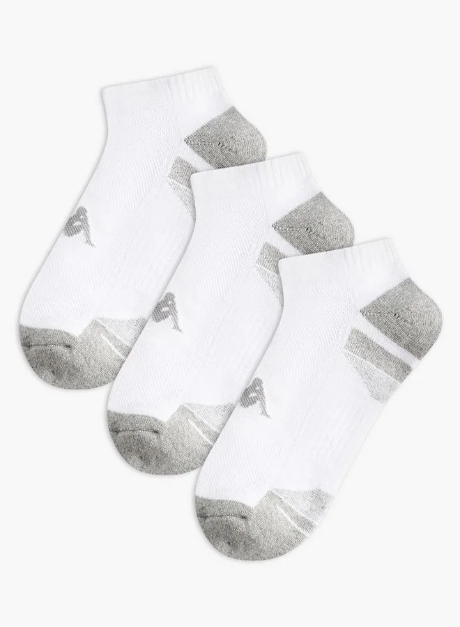 كابا Kappa Men Socks Ankle Length Half Terry - Set of 3