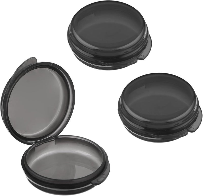 ElevateTech Small Pill Box, 3 Pack Daily Pill Case Mini Pill Organizer Travel Pill Container Medicines Storage Box(Black) - Image 1