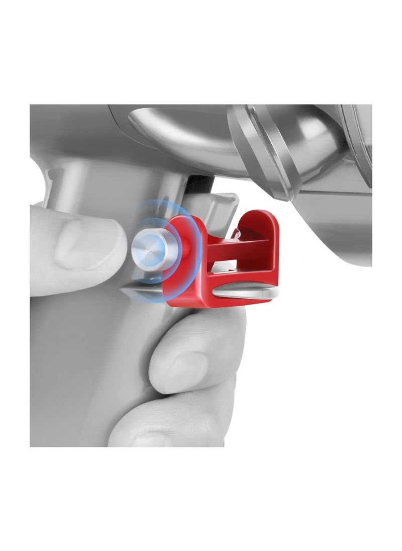 SYOSI قفل الزناد، مناسب لمكنسة ديسون V6 V7 V8 V10 V11 V15 Detect Absolute Animal Motorhead الكهربائية، ملحقات زر الطاقة، حرر إصبعك (ليس للحجم الكبير)  - Image 1