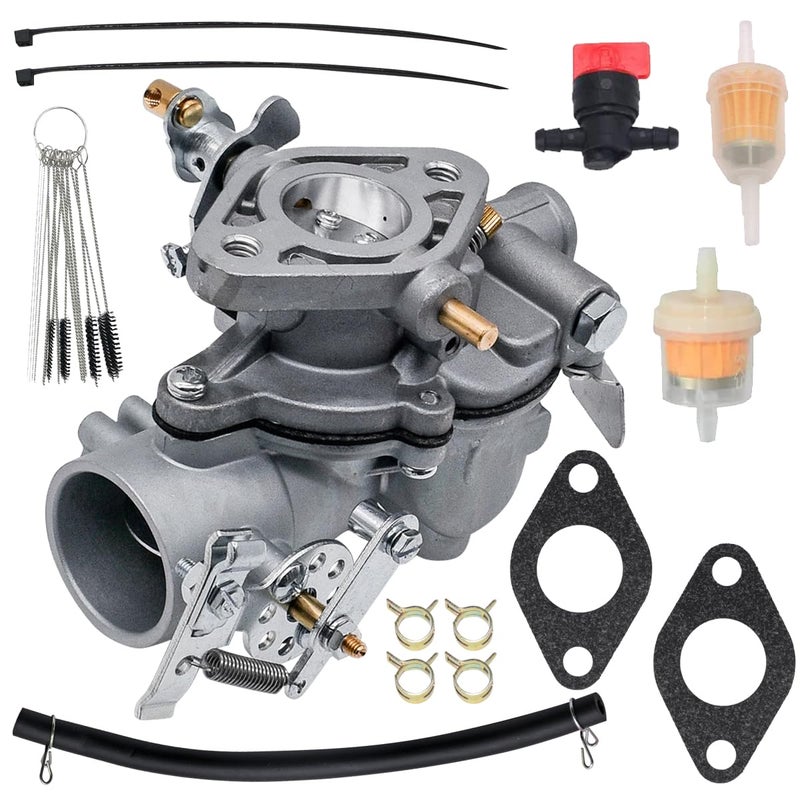 JDLLONG Carburetor for Zenith Updraft Gas Wisconsin L63S1 VH4D 214 Farmer Bobs Parts Carb 19571976