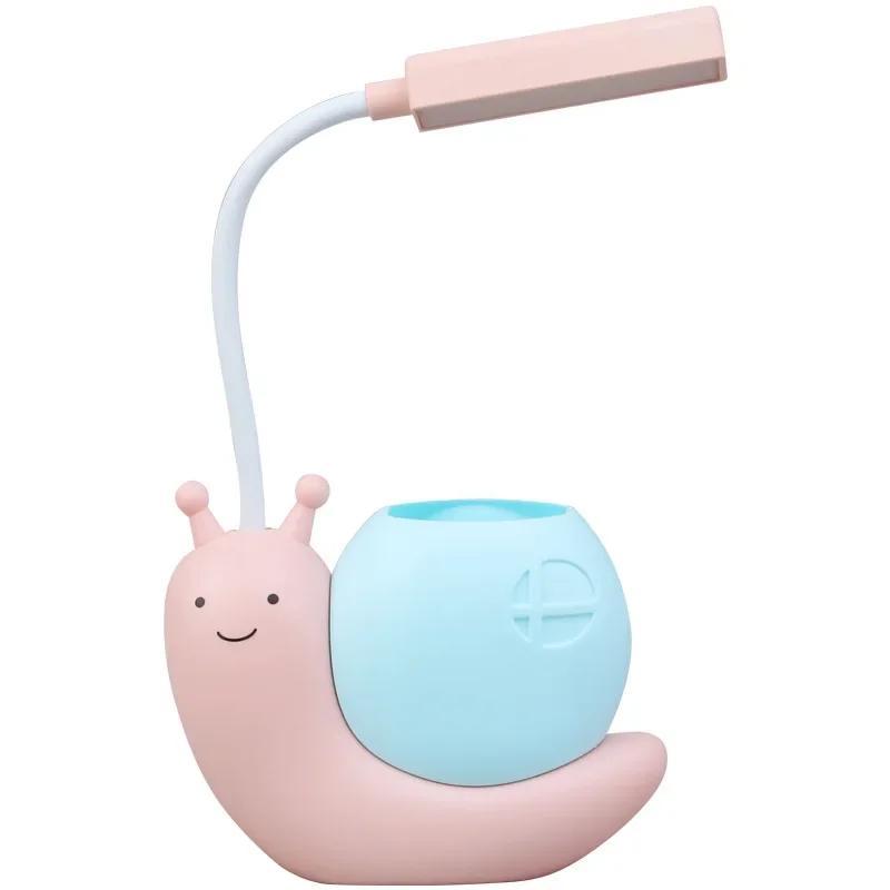 LED Desk Lamp Astronaut Cartoon Design - Rechargeable Eye-protecting Compact Light for Dorm, Study And Workspace - Image 5