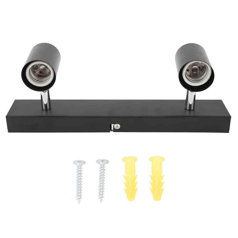 LED Trail Light Two Lamp Fixed Rails for The Kitchen Cabinet Hall, Interior Modern Spotlights, Rotating Roof Lamps, Ironceramic Material - Image 1