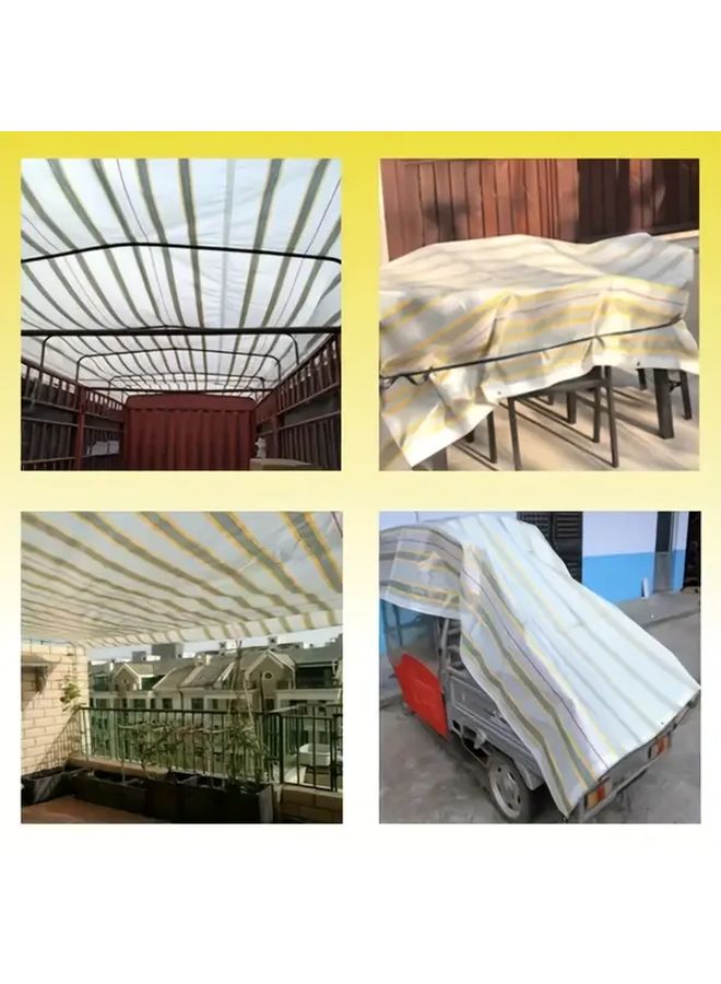 Heavy Duty Waterproof Canvas Cover 78 74inch X 118 11inch All Weather UV Windproof Snowproof - Image 5