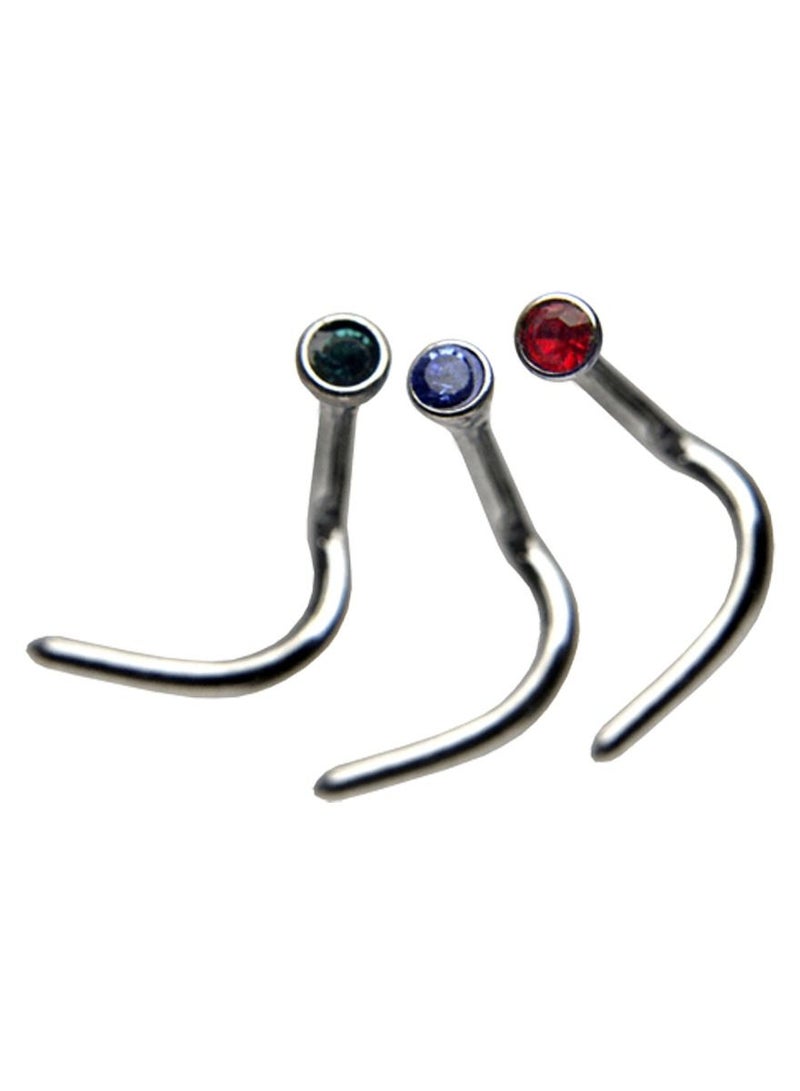 إكس 8 بودي هاردوير برغي ضوء حلقة الأنف من الفولاذ المقاوم للصدأ 316L - Image 1