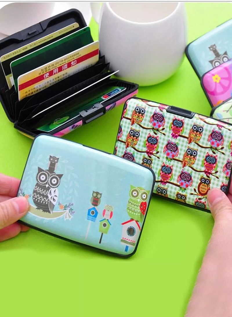 Generic 1pc Random Owl Pattern Organ Card Case - Image 1