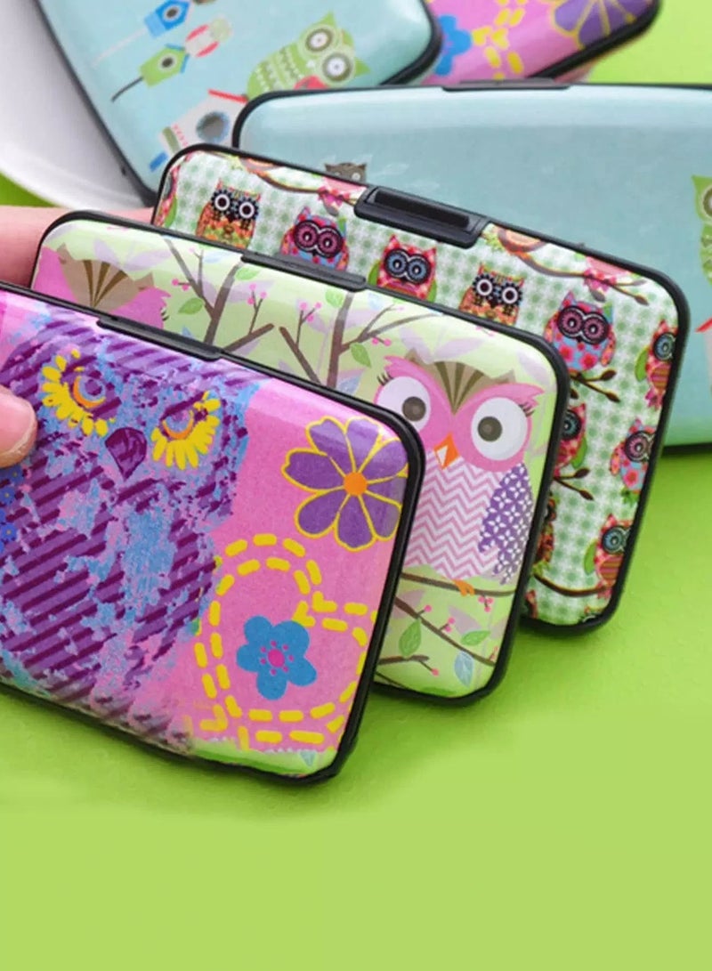 Generic 1pc Random Owl Pattern Organ Card Case - Image 3