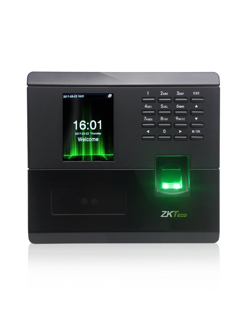 ZKTeco MB10 Multi-Biometric Attendance Machine and Access Control Terminal Fingerprint, face, RFID and password 4 type verification Mode - Image 1