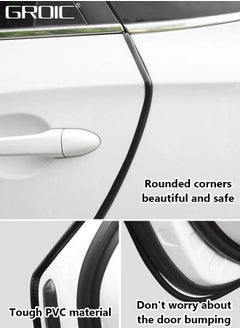 GROIC 5M Car Door Edge Guards U Shape Edge Trim Rubber Seal Protector Car Protection Door EdgeBumper Strip Fit for Most Car,Car Door Rubber Seal Strip  - Image 5