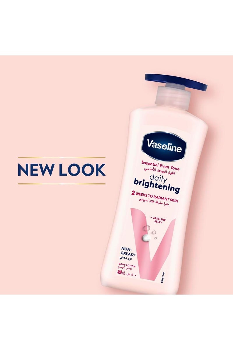 Vaseline Even Tone Body Lotion Daily Brightening, 2 x 400ml - Image 3